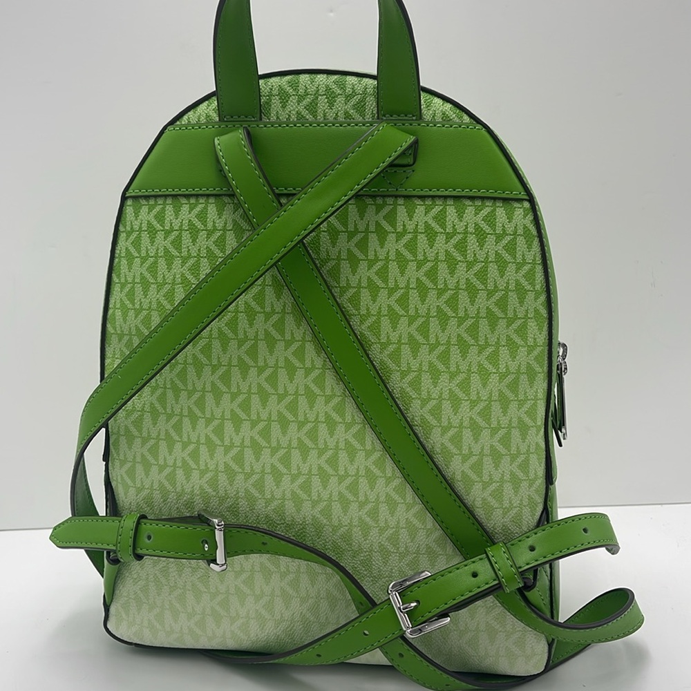Michael Kors Jaycee Medium Ombré Signature Logo Backpack
Jungle Green 
NWT - Picture 14 of 16